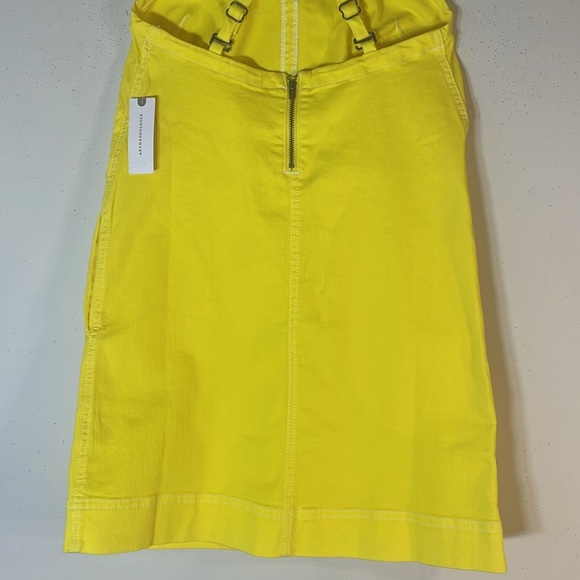 Anthropologie Yellow Halter Mini Dress - Picture 13 of 13